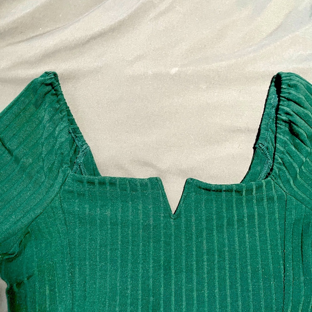 Free People Kelly Green top size XL